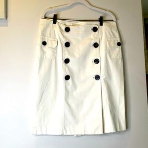 Burberry nautical pencil skirt size 8/it42